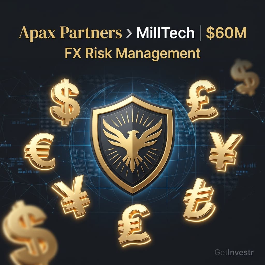 Apax Partners, Döviz Riski Platformu MillTech'e $60M Azınlık Yatırımı Yaptı