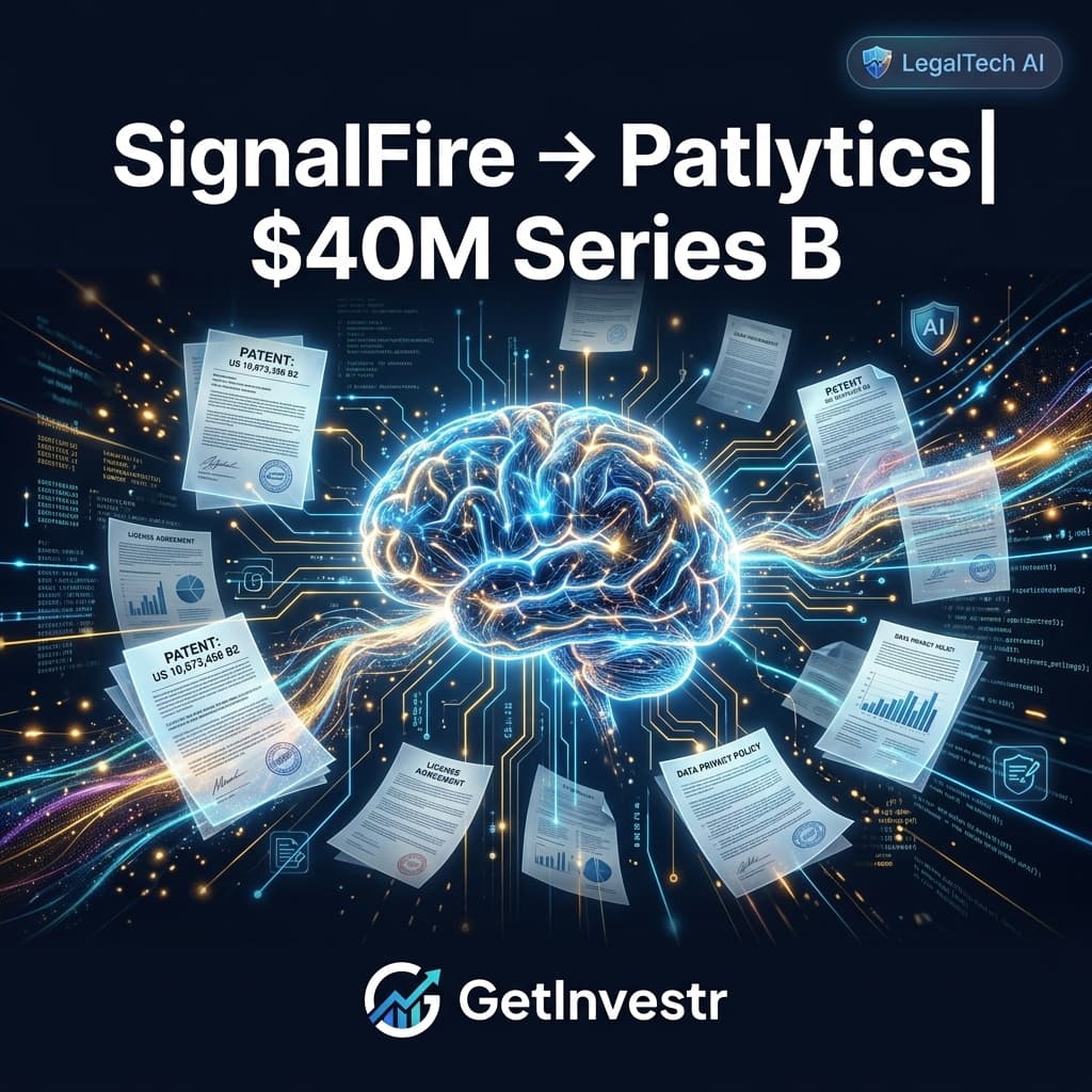 SignalFire, Patent Yapay Zekası Girişimi Patlytics'e $40 Milyon Seri B Yatırım Yaptı