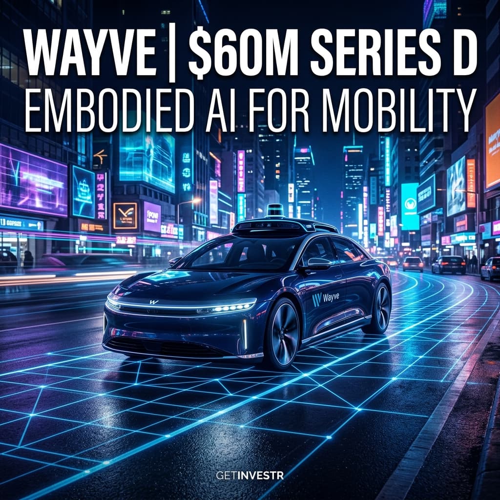 Wayve'den $8.6 Milyar Değerleme ve $60 Milyon Seri D Ek Yatırımı
